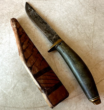 Vintage 1880’s Sheffield “Whitt” Whitaker “SPG” High Carbon Hunting Knife RARE picture