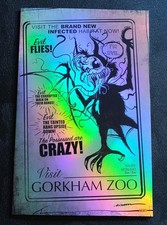 Gorkem Demir Venomized Absolute Batman #1 1:25 Gotham Zoo Homage Foil #15/50 picture