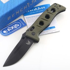 Green G10 Handle Axis Lock Pocket Knife Folding D2 Stainless Steel Blade New picture