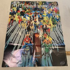 1992 Death of Superman THE FUNERAL 