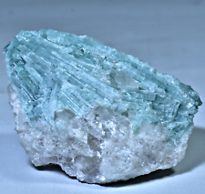 85 Gram Top Quality Amazing Lustrous Paraiba Color Tourmaline Crystals Bunch Spe picture