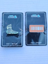 Back To The Future NIKE Self Lacing Shoes Collector's Pin - Nerd Block Exclusive picture
