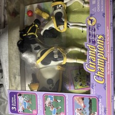 VTG Empire Grand Champions Feed 'N Nuzzle Mare & Foal Playset 50112 NIB  picture