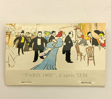 Maxim’s Paris Matchbook “PARIS 1900” d’après SEM - 3 Rue Royale, Paris picture