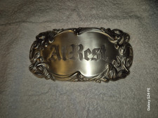 Victorian Coffin Plaque 