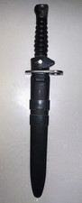 Swiss M1957 Bayonet w/ Scabbard & Leather Frog Switzerland PE57 picture