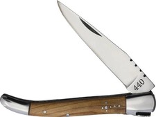 Baladeo Laguiole Folder Olive Folding Pocket Knife 440 Steel Stainless Handle picture