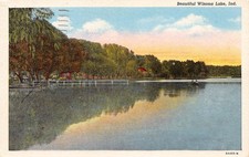 Indiana Postcards       Beautiful Winona Lake Indiana picture