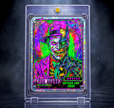 FrightFlix - Batman and Joker *UNDEAD* Holo Trading Card Fan Made *MINT* Signed picture