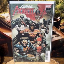 Savage Avengers #1 1:50 Leinil Francis Yu Variant Mike Deodato Marvel 2019 NM  picture