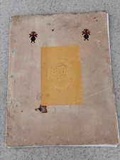 1922 KNIGHTS OF COLUMBUS CONVENTION PROGRAM  DALLAS, TX - 17 PAGES W/LETTER RARE picture