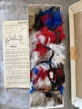 1952 BSA Boy Scouts Feather Roach Kit No 2681 Vintage Scout Regalia picture