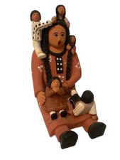 Navajo storyteller woman With Five Children Hand Painted picture