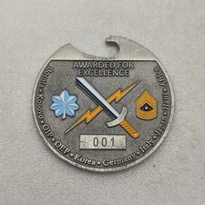 US Army 1st Information Operations Battalion Challenge Coin picture