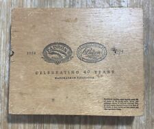 PADRON NO.40 NO 40 CIGAR WOODEN CRAFTS WOOD BOX picture