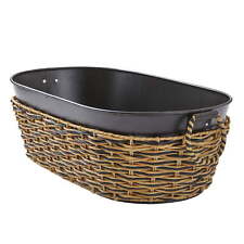 Better Homes And Gardens - Black Galvanized Oval Ice Bucket picture