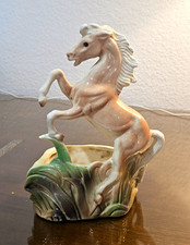 Vintage 1959 Maddux of California Ceramic Horse Planter MCM picture