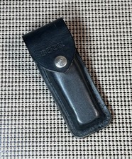 Vintage 1974 Buck 110 Folding Hunter Knife Belt Loop Sheath ONLY picture