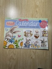 Bebunni Year-to-Month Calendar September 2017-December 2018 Cross Stitch picture