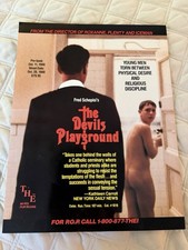 The devils Playground Promotional Trade Ad Very Rare  picture