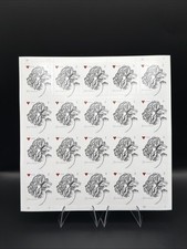 2015 USPS Vintage Rose Forever Stamp Sheet of 20 Collectible Stamps picture