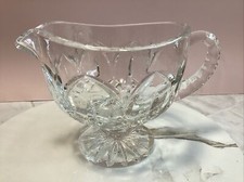 Astor By Crystal Clear Industries Footed Pitcher/ Gravy Boat picture