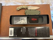 Southern Grind Jackal Fixed Blade Knife - Gunmetal PVD / OD Green G10 (NIB) picture