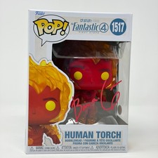 Brian Austin Green Marvel Fantastic 4 Human Torch #1517 Signed Funko Pop picture
