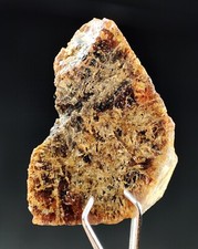 15-CT Extremely Rare Genthelvite Zn4Be3(SiO4)3S Crystal with good formation - PK picture