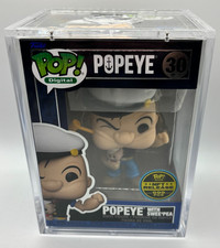 Funko Pop Digital Popeye w/ Swee'Pea #30 Grail LE 999 PCS Hard Case picture
