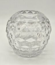 *Fostoria American Glass Rose Bowl Clear 1915-1982      5