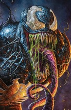 VENOM #262 JOHNNY DESJARDINS NYCC EXCLUSIVE VIRGIN VARIANT COVER NM PRESALE 2026 picture