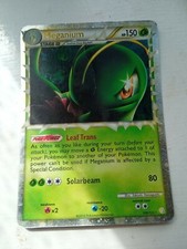 HeartGold SoulSilver MEGANIUM PRIME Holo Rare 109/123 HGSS  picture