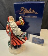 1995 Pipka Midnight Visitor Santa Old World Santas 10.75