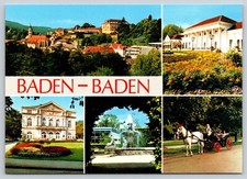 Postcard Baden-Baden Germany picture