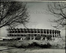 1966 Press Photo New Stadium Built for 1968 Olympic Games, Mexico City, Mexico picture