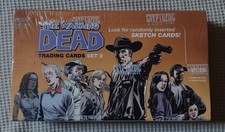2013 THE WALKING DEAD COMIC BOOK TRADING CARDS SET 2  MINT SEALED BOX CRYPTOZOIC picture