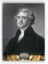 2009 Topps American Heritage #AP3 Thomas Jefferson American Presidents picture