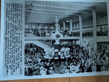 Midtown Plaza Rochester NY Original Photo Of Opening Ceremony 1962 picture