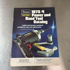 Vintage SEARS Craftsman Power and Hand Tool Catalog 1973 / 1974 picture