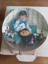 Reco Little Jack Horner Collector Plate w/ Certificate original Box New Old Stok picture
