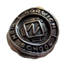 NORWICH High School VINTAGE Pin picture