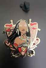 Disney Parks Pocahontas Princess Jeweled Crest Collectible Trading Pin picture