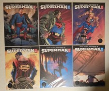 Lot Of 6 Superman Year One DC Comic Books # 1 2 3 NM 1st Prints Mag Size picture