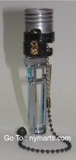 Socket replaces Rembrandt Acorn Vertical Pull Chain for an antique vintage lamp picture