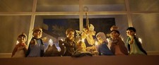 Vtg Arnel’s 1975/76 Ceramic Nativity 12 Piece Hand Painted Christmas Christ Set  picture