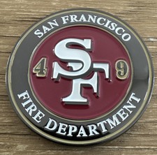 San Francisco Fire Department 49r’s Challenge Coin picture