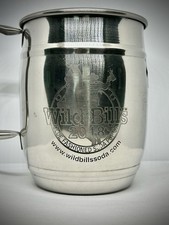 Rare 2018 Vintage Wild Bill's Olde Stainless Steel Mug Beautiful Condition picture