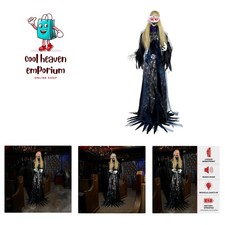 5.5-Ft Animatronic Animated Standing Masquerade Lady, Halloween Animatronic, ... picture