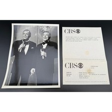 Vintage 1978 CBS Press Photo Frank Sinatra Gene Kelly American In Pasadena F651 picture